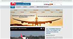 Desktop Screenshot of aeroportomarche.it